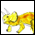 Triceratops gelb