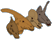 Entenschnabel-Dinosaurier
